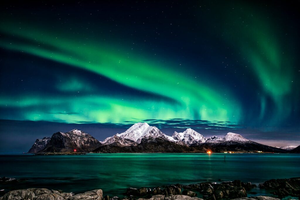 Northern lights lofoten